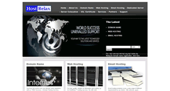 Desktop Screenshot of hostrelax.com